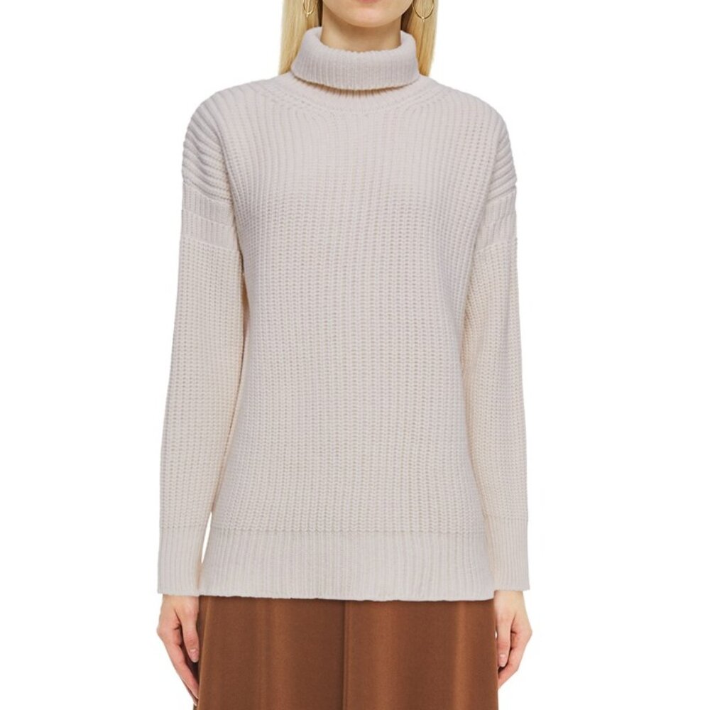 NWT MARNI Chunky Knit 100% Virgin Wool Sweater - IT44/US8 - Cream Beige